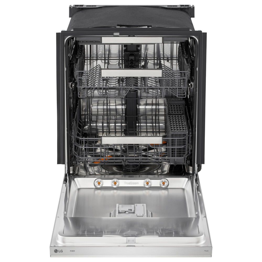 LG 24" Built-In Pocket Handle Dishwasher with 3rd Rack in PrintProof Stainless Steel, , large