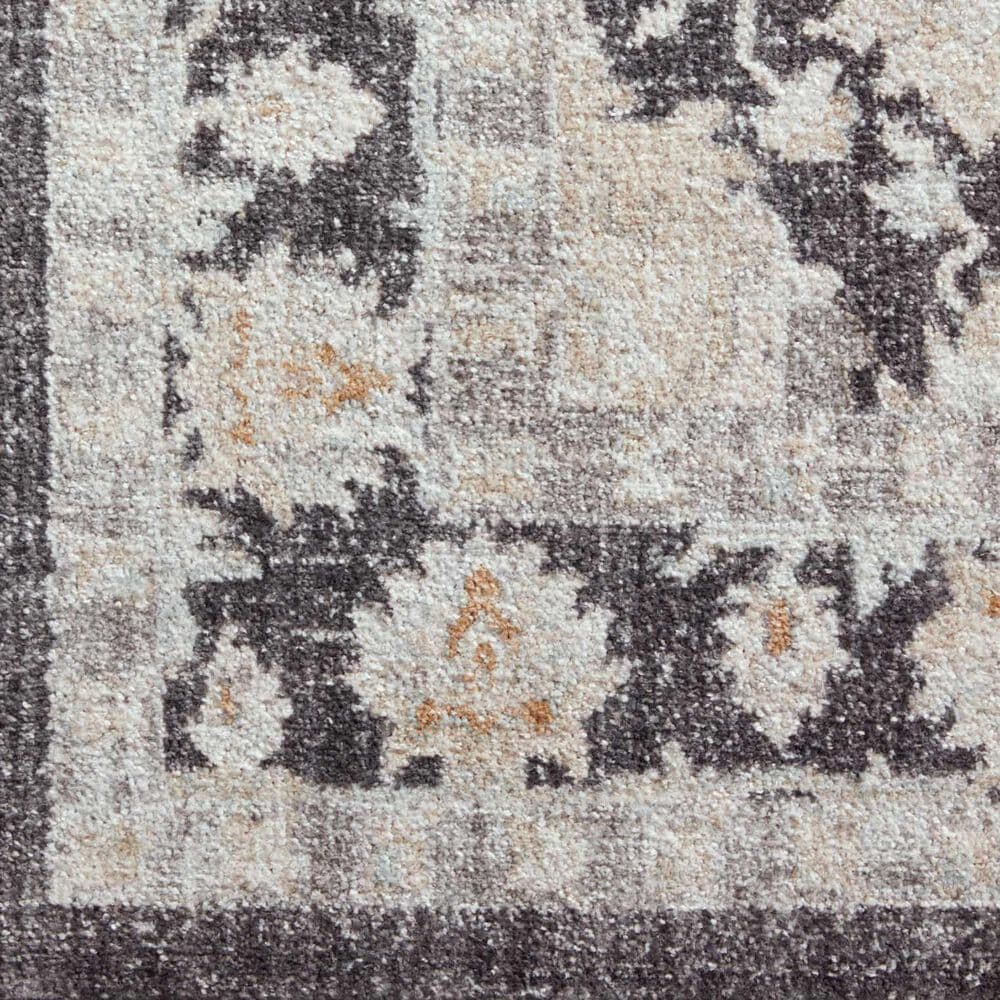 Loloi II Monroe 3&#39;9&quot; x 5&#39;9&quot; Charcoal and Natural Area Rug, , large