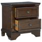 Ashley Trellington 4-Piece King Bedroom Set in Warm Brown Cherry, , large