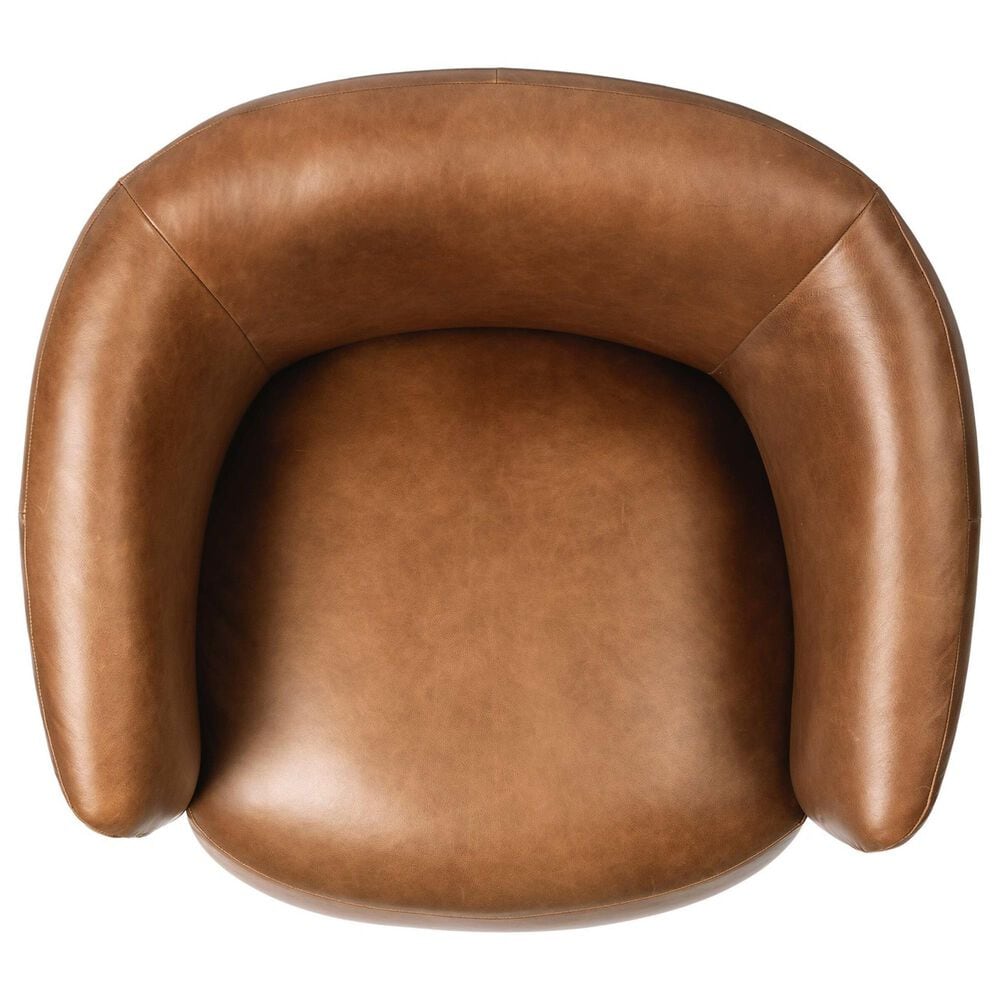 Four Hands Salena Swivel Chair in Sonoma Chestnut, , large