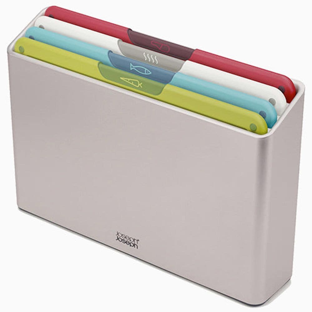 Joseph Joseph Folio Icon 4-Piece 12" x 8" Chopping Board Set in Multicolor, , large