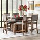 A-America Chesney 7-Piece Counter Height Dining Set in Falcon Brown, , large