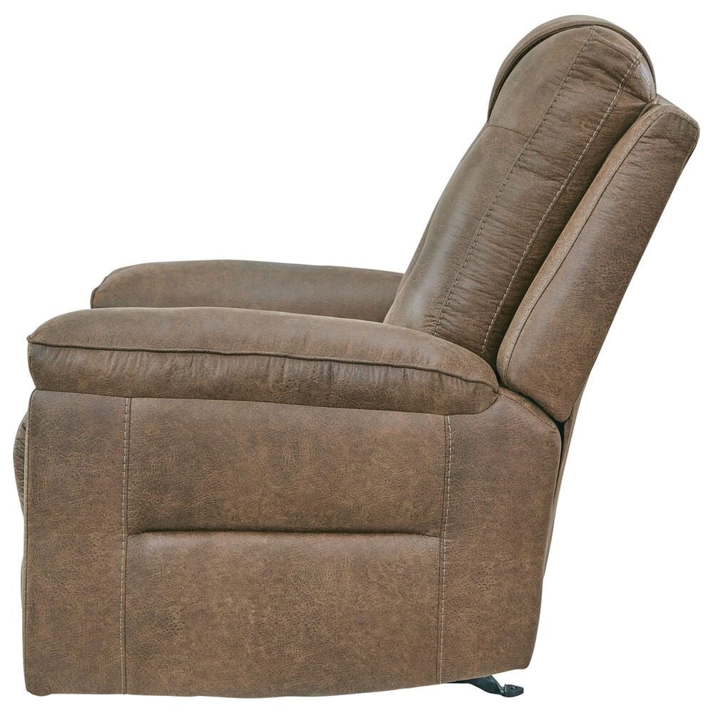 Ashley Stockworth Manual Rocker Recliner in Earth, , large
