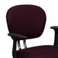 Flash Furniture Swivel Task Chair in Burgundy, , large