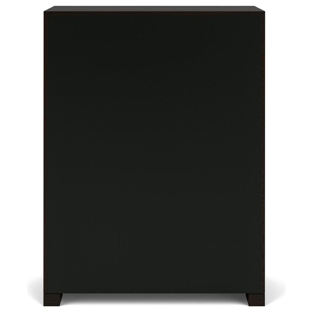 Riverside Furniture Lydia 5 Piece Queen Platform Upholstered Bedroom Set in Dark Cabernet, , large