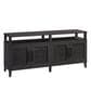 Sauder Tiffin Line 62" TV Stand in Raven Oak, , large
