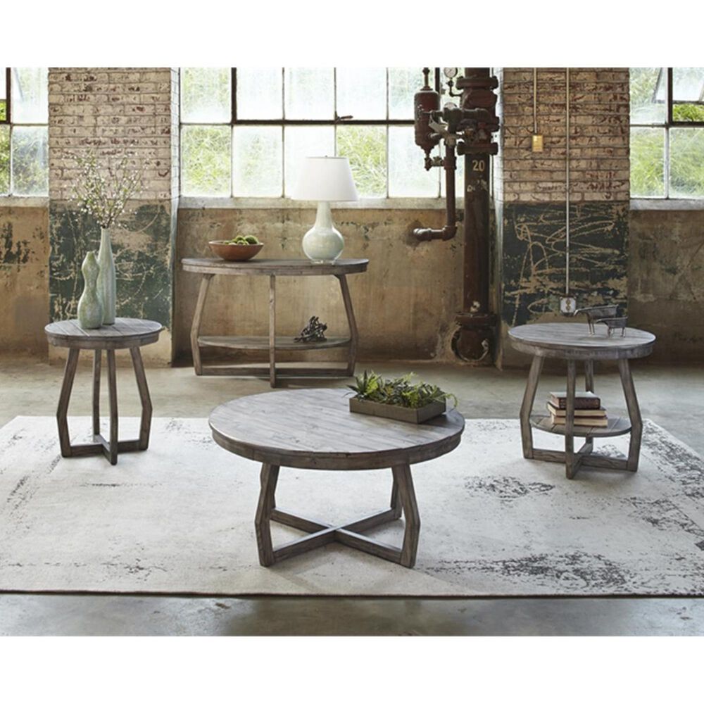 Belle Furnishings Hayden Way Cocktail Table in Gray Wash, , large