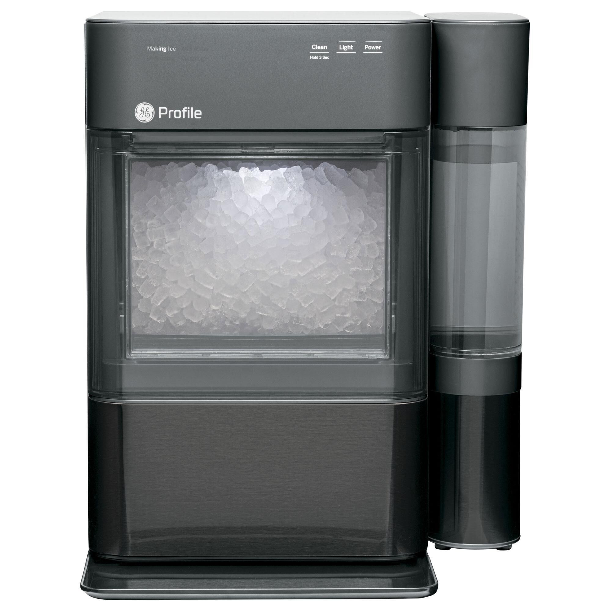 Ge profile refrigerator black new arrivals stainless