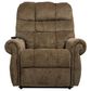Signature Design by Ashley Ernestine Power Lift Recliner in Truffle, , large