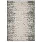 Loloi II Rainier 5"3" x 7"7" Ivory and Grey Indoor/Outdoor Area Performance Rug, , large