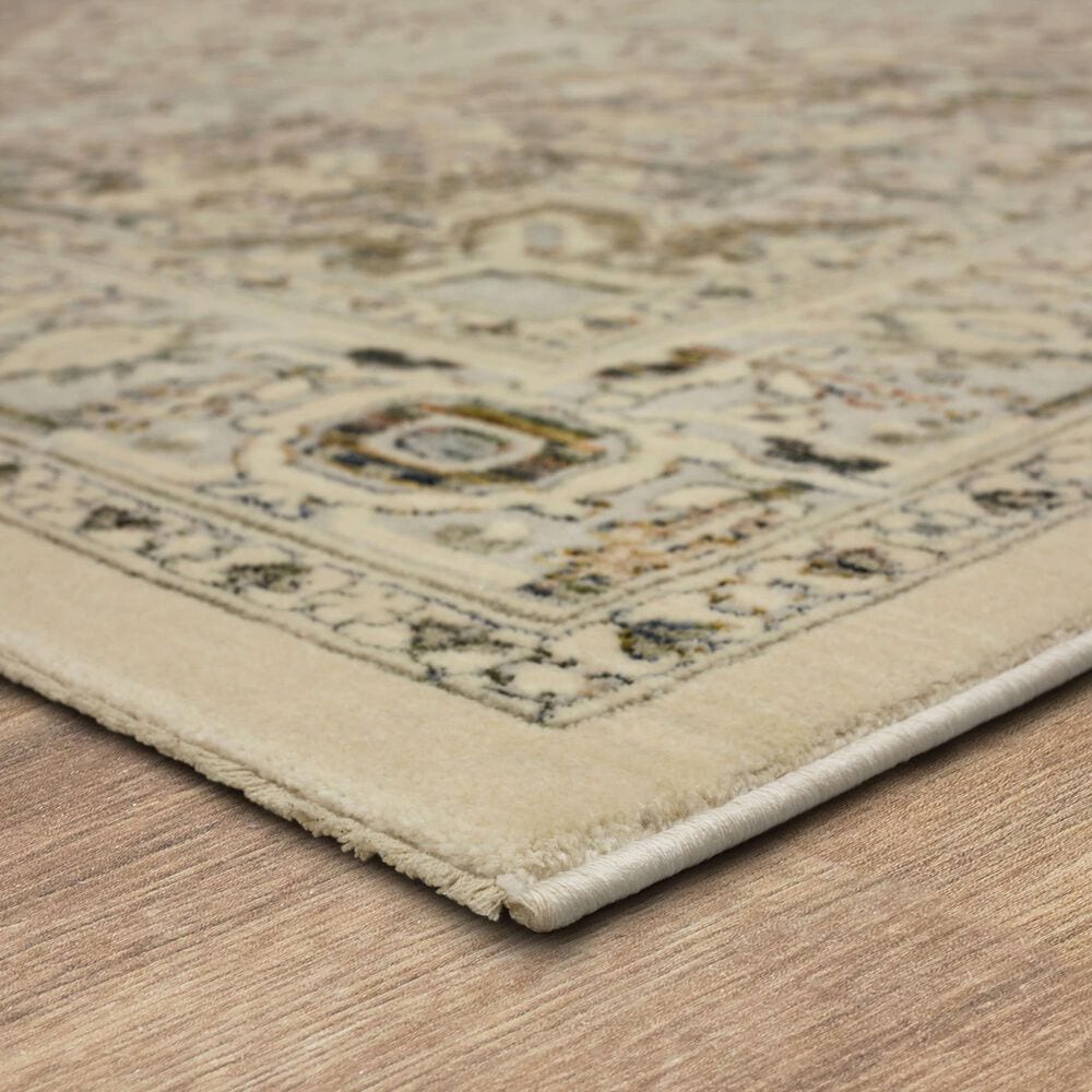 Karastan Divina Exalted 6&#39;6&quot; x 9&#39;6&quot; Grey Area Rug, , large