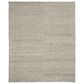 Nourison Riverstone Grey and Ivory 9" x 12" Area Rug, , large