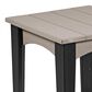 Amish Orchard Island End Table in Weatherwood and Black, , large