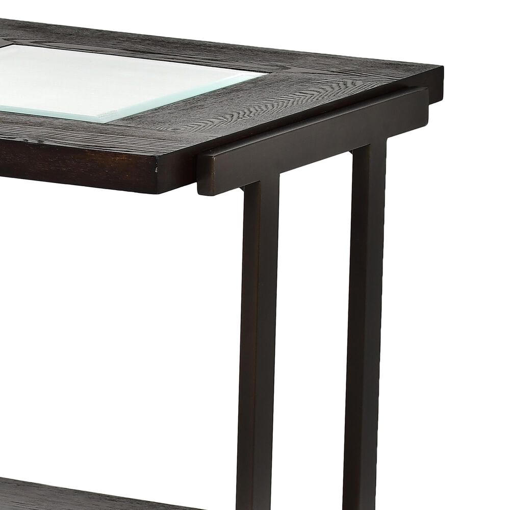 Steve Silver Furniture Terrell End Table in Smoky Brown, , large
