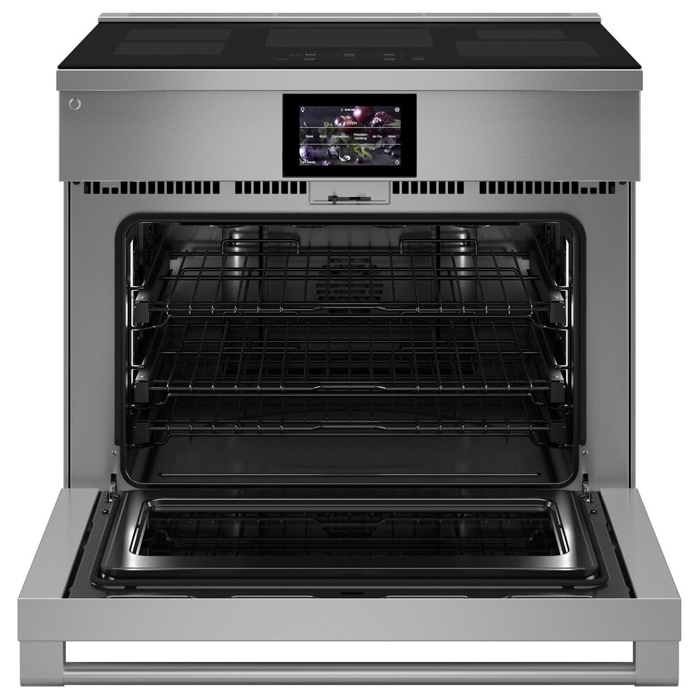 Monogram 36" Induction Professional Range with 5-Elements in  Stainless Steel, , large