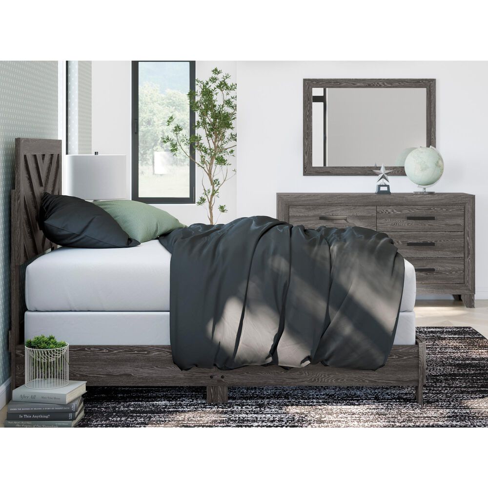 Ashley Sylveri 6-Drawer Dresser Only in Gray, , large
