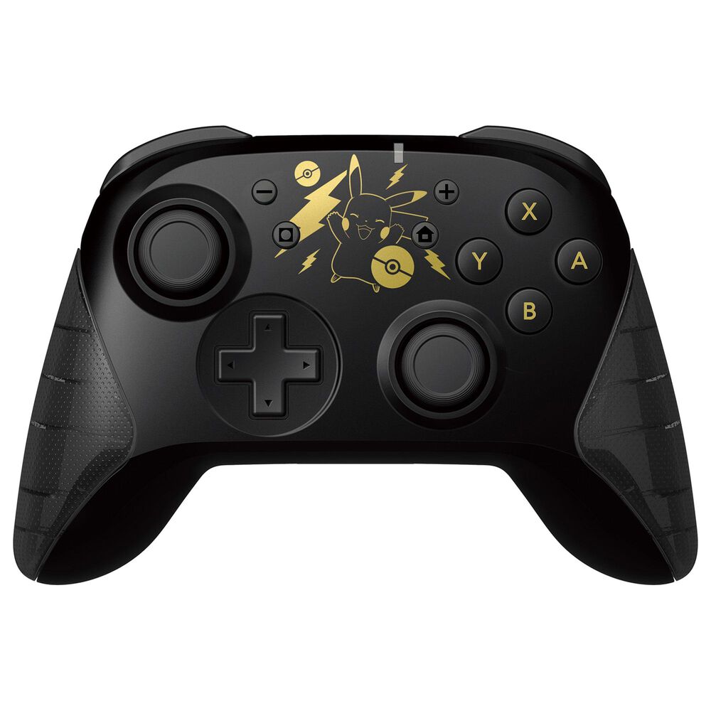Hori Horipad Pikachu Wireless Controller in Black and Gold - Nintendo Switch, , large