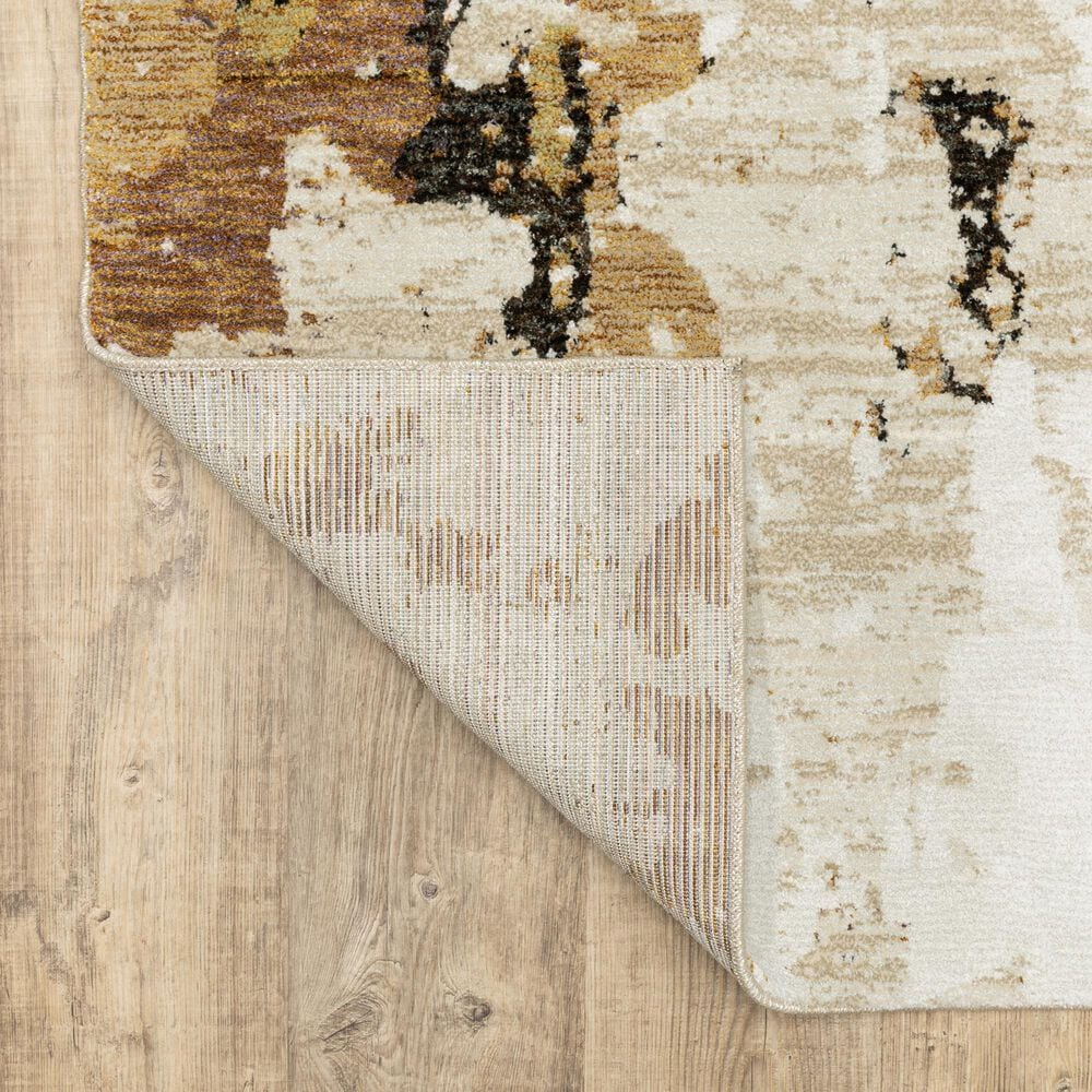 Oriental Weavers Evolution Beige 5&#39;3&quot; x 7&#39;3&quot; Area Rug, , large
