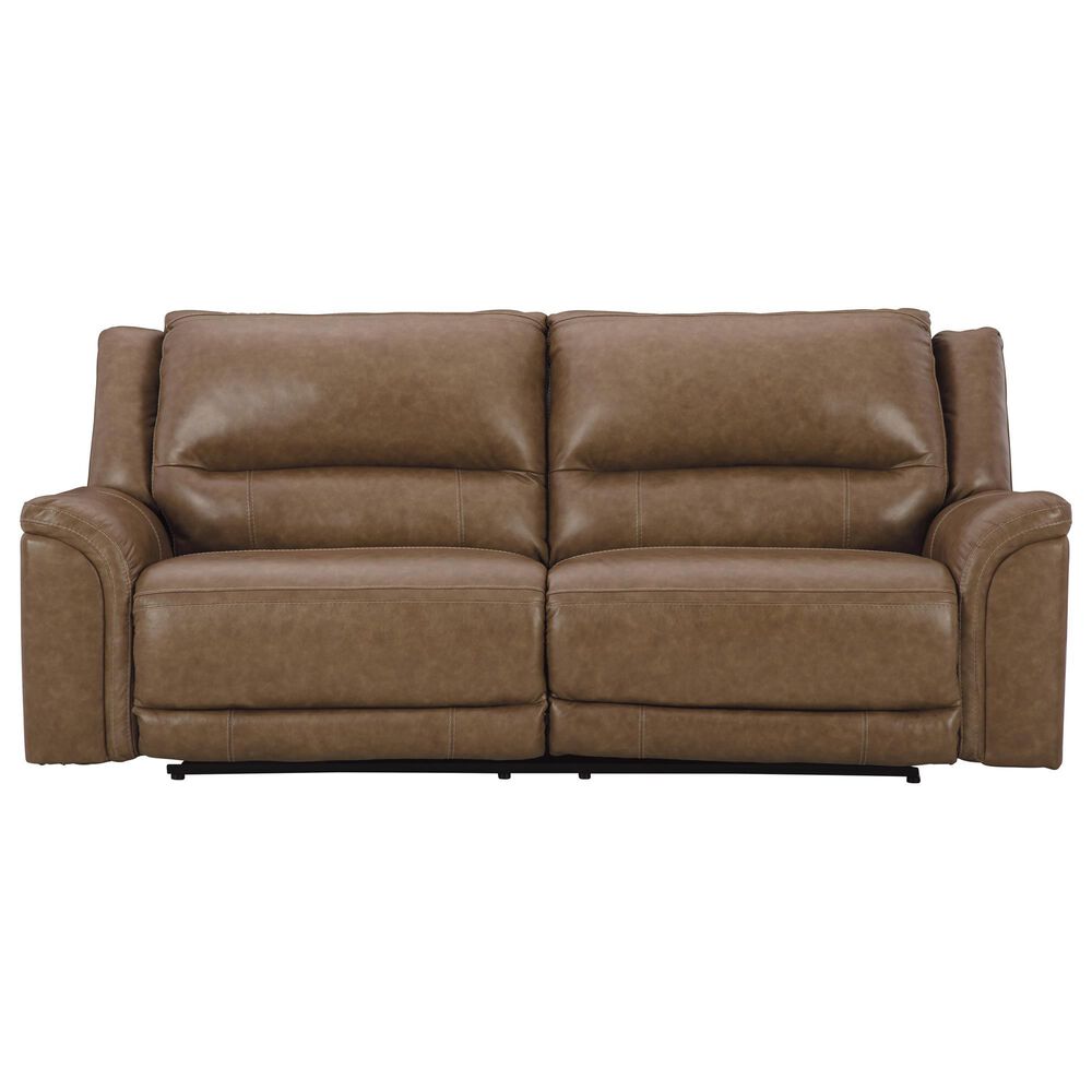 Ashley Trasimeno 2-Piece Power Reclining Living Room Set in Caramel, , large