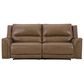 Ashley Trasimeno 2-Piece Power Reclining Living Room Set in Caramel, , large