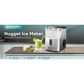 Euhomy 35 Lbs Portable Nugget Ice Maker with Automatic Cleaning in Silver, , large