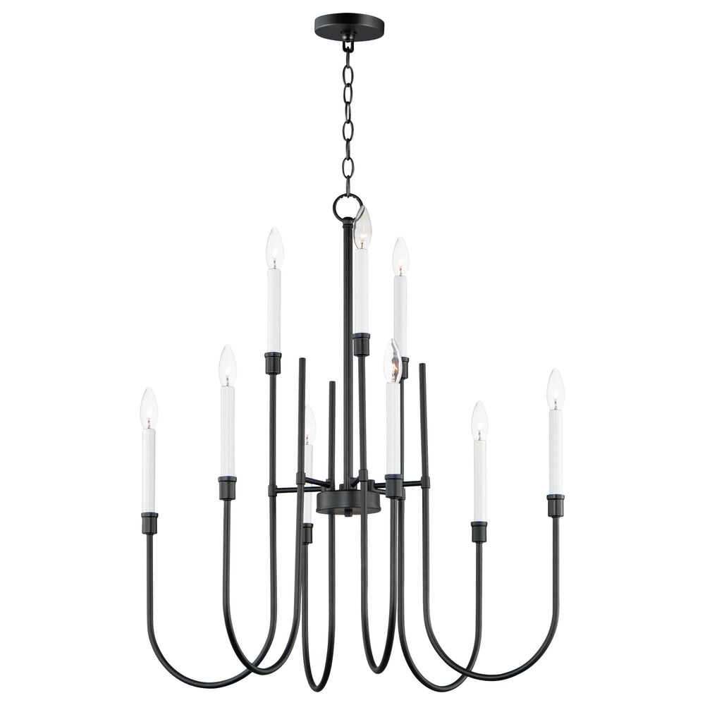 Maxim Lighting Tux 9-Light Chandelier in Black, , large