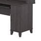 Bush Somerset 60" L-Shaped Desk with Hutch in Storm Gray, , large