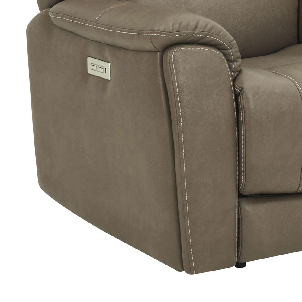Steve Silver Adelaide Dual-Power Recliner in Caramel, , large