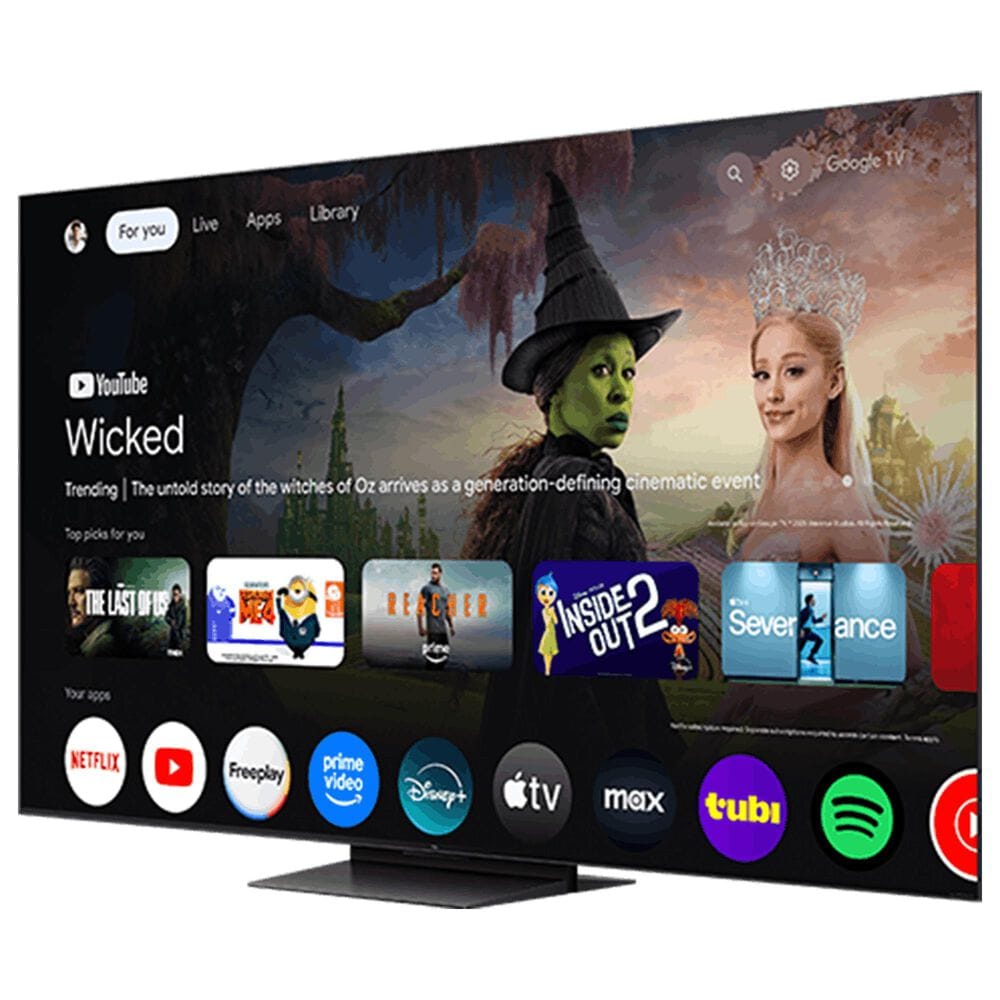 TCL 85" Class QM7L Series SQD-Mini LED 4K UHD HDR - Smart TV with 5.1.2 Channel Soundbar System in Black, , large