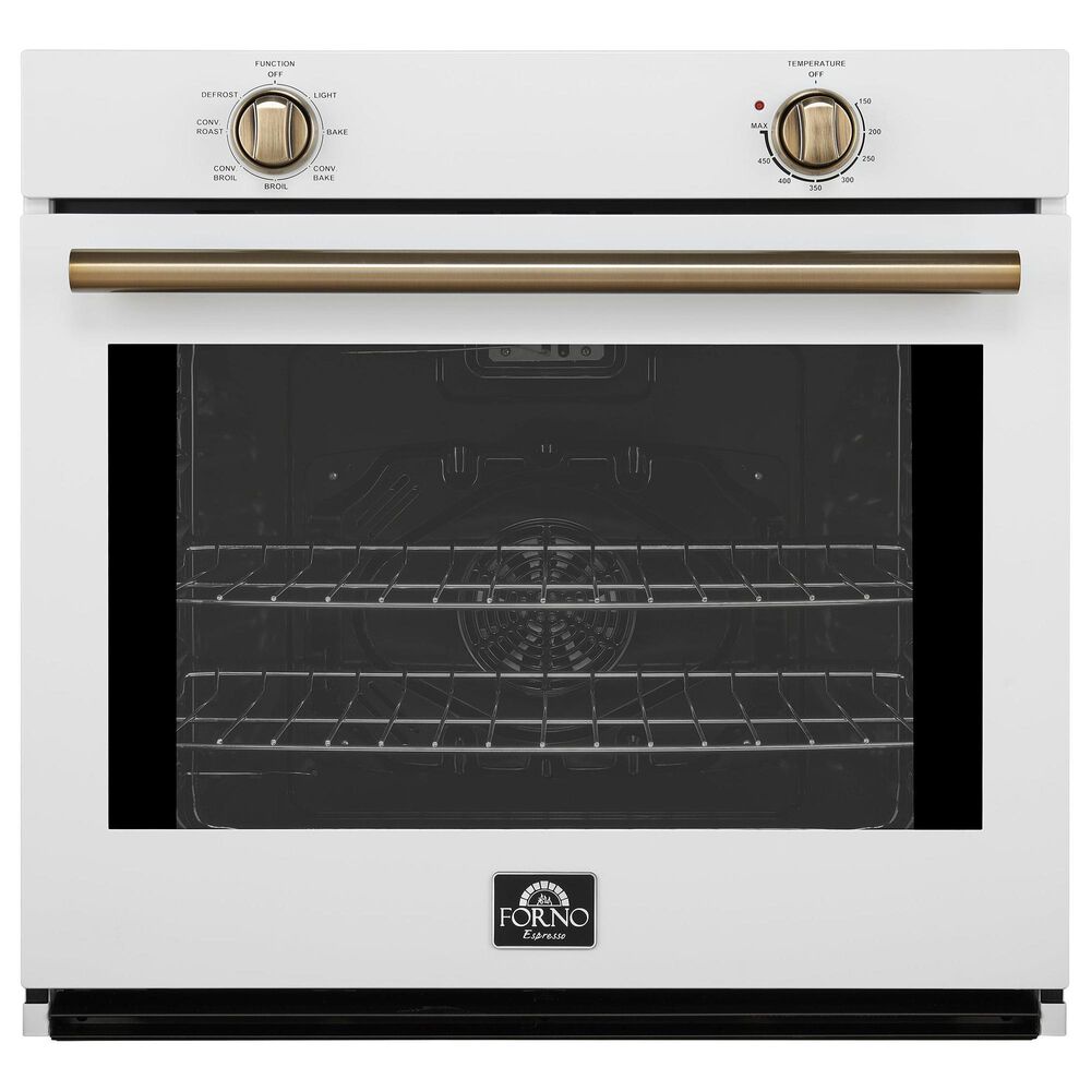Forno Vomero 30" Single Electric Wall Oven in White, , large