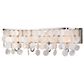 Vaxcel Elsa 4-Light Capiz Shell Bathroom Vanity in Satin Nickel, , large