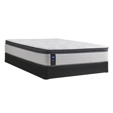 Sealy Posturepedic Diggens Soft Euro Pillow Top Queen Mattress with Low Profile Box Spring, , large