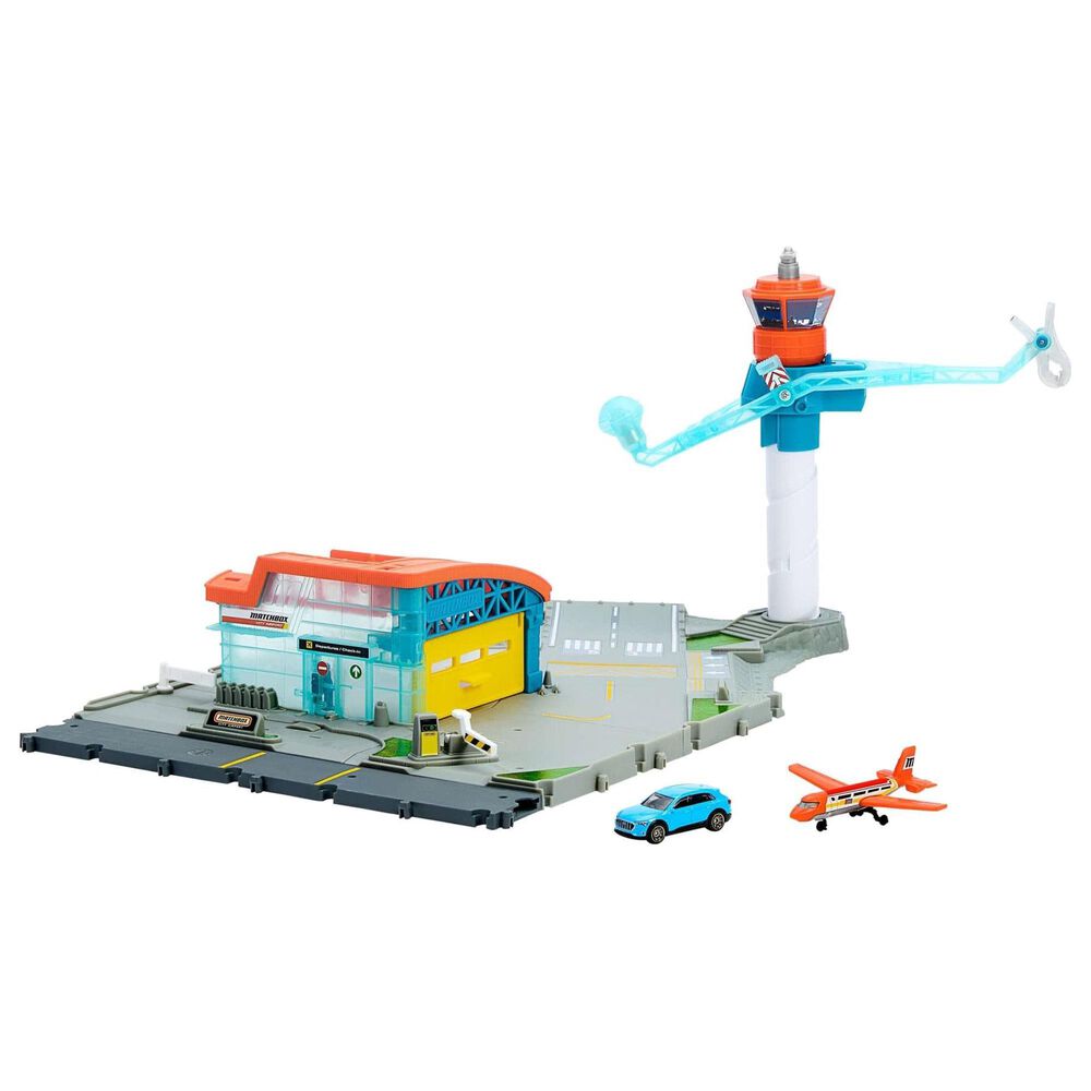 Matchbox Airport Takeoff Adventure Playset in Multicolor, , large