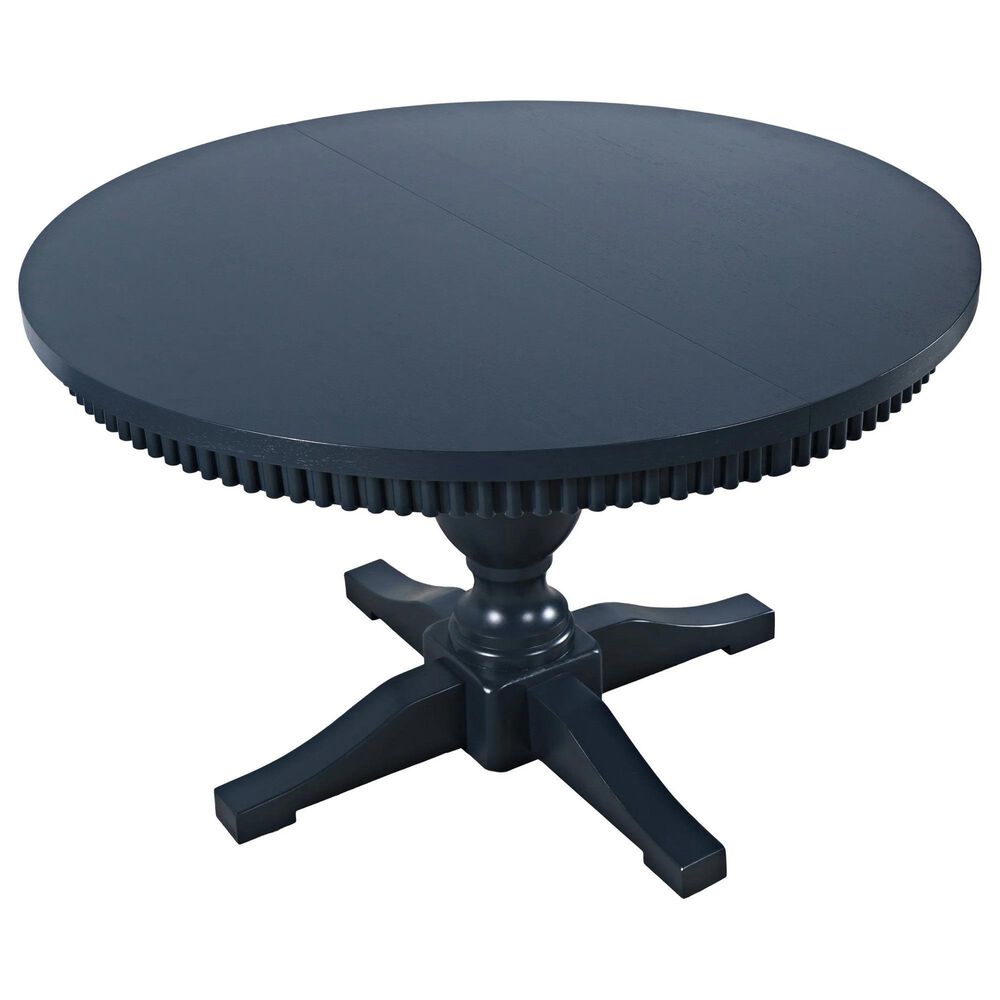 Waltham Westport 5-Piece Round Dining Set in Navy, , large