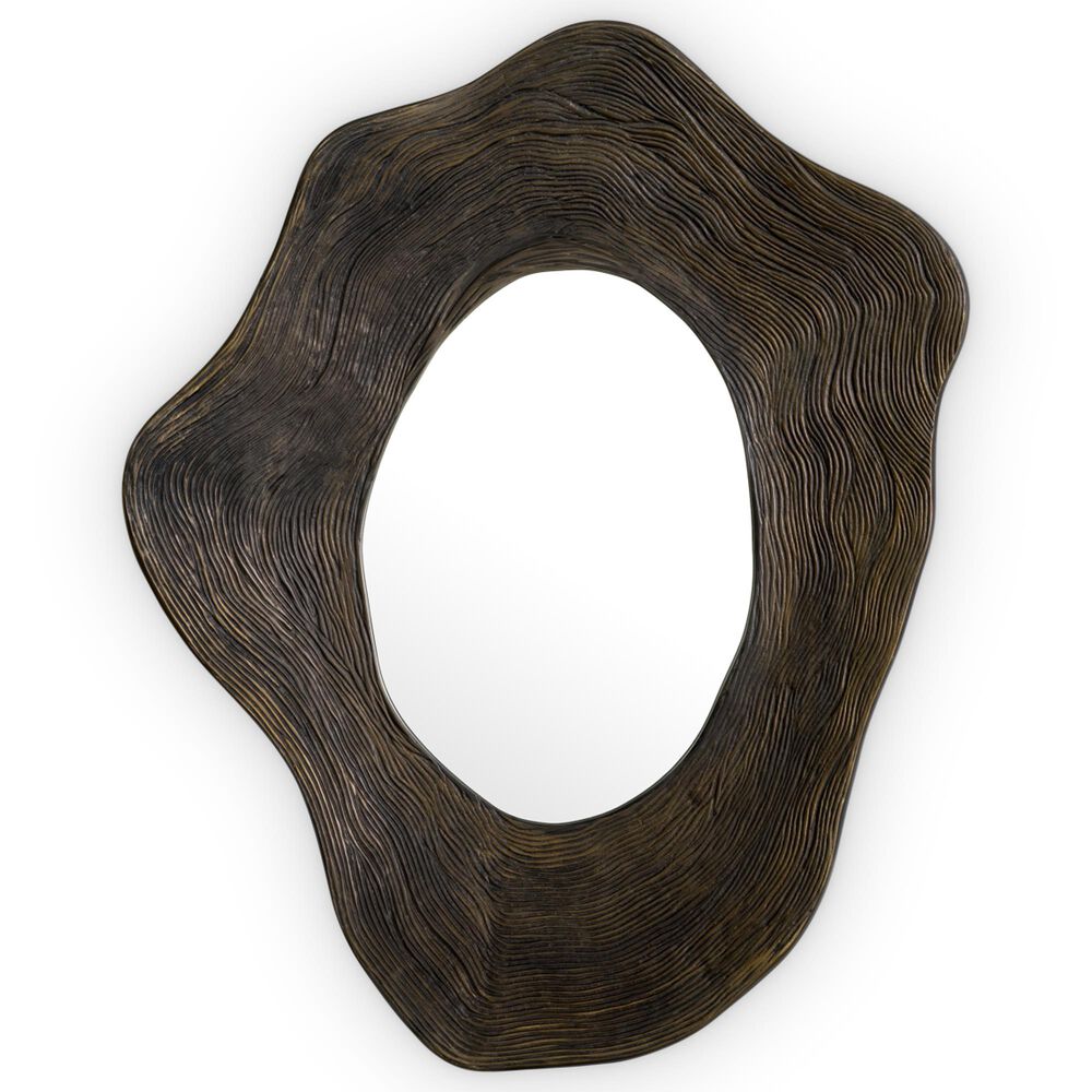 Eichholtz Pavona Wall Mirror in Bronze, , large
