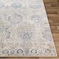 Surya Indigo IGO-2308 2" x 2"9" Blue, Charcoal and Tan Scatter Rug, , large