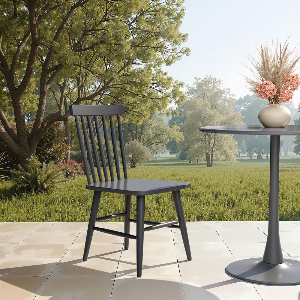 Zuo Modern Zeilen Side Chair in Black &#40;Set of 2&#41;, , large