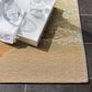 Safavieh Barbados Tropical Beach  3"3" x 5" Gold and Blue Indoor/Outdoor Area Rug, , large