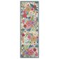 Rifle Paper Co Perennial Garden Party 2"5" x 7"8" Rose and Multicolor Runner, , large