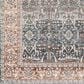 Surya Carlisle Oriental 2"11" x 7"3" Pale Blue, Dusty Pink, Medium Brown, Cream and Charcoal Runner, , large