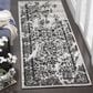 Safavieh Adirondack ADR101A-216 2"6" x 16" Silver/Black Runner, , large