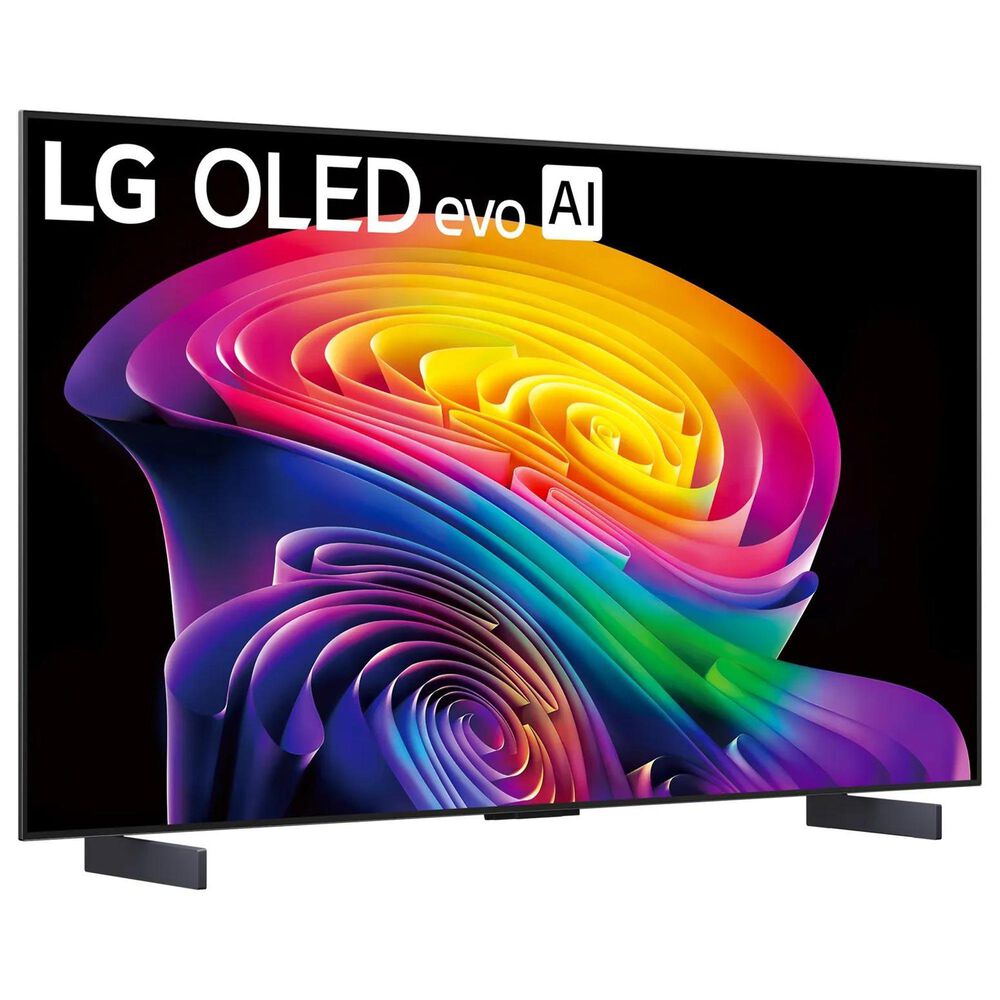 LG 42" Class C6 Series 4K OLED evo AI - Smart TV with 3.1.1 Channel Soundbar System in Black, , large