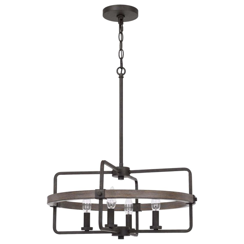 Cal Lighting Rawlins Chandelier in Blacksmith, , large