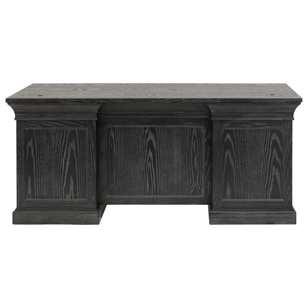 Wycliff Bay Willow Lane Double Pedestal Executive Desk in Ebony Black, , large