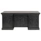 Wycliff Bay Willow Lane Double Pedestal Executive Desk in Ebony Black, , large