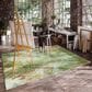 Dalyn Rug Company Boca Sage, Aloe, Mint, Coral, Gold and Olive 10" x 14" Area Rug, , large