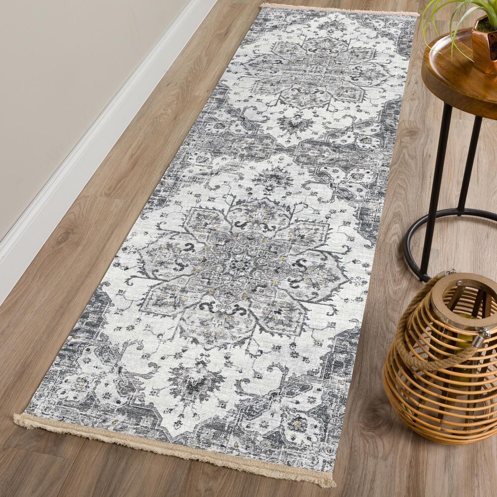 Dalyn Rug Company Marbella MB3 2&#39;3&quot; x 7&#39;6&quot; Linen Runner, , large
