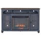 Legends Furniture Americana 66" Fireplace TV Stand in Corduroy Blue, , large