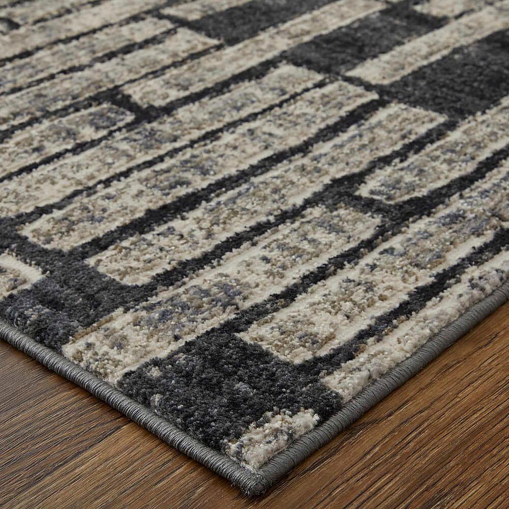 Feizy Kano 7&#39;10&quot; x 10&#39; Charcoal Area Rug, , large