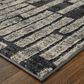 Feizy Kano 7"10" x 10" Charcoal Area Rug, , large